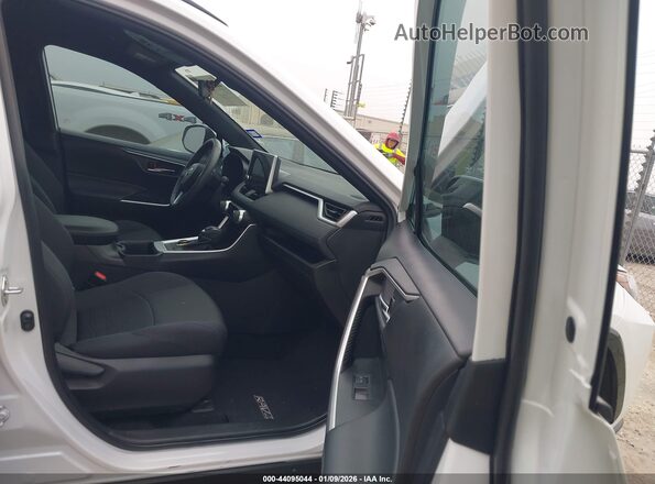 4T3T6RFV0PU109230 2023 TOYOTA RAV4 HYBRID White Widok wnętrza z przodu