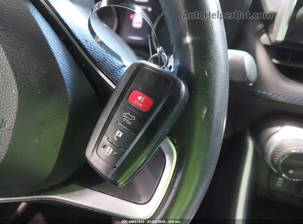 4T3T6RFV2NU079127 2022 TOYOTA RAV4 HYBRID Silver Widok deski rozdzielczej