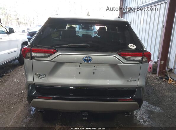 4T3T6RFV2NU079127 2022 TOYOTA RAV4 HYBRID Silver 