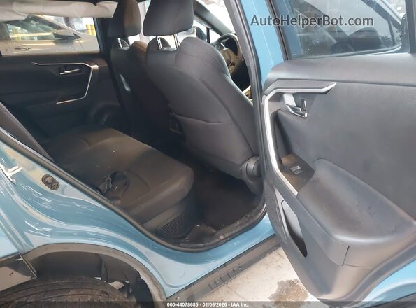 4T3T6RFV3NU081260 2022 TOYOTA RAV4 HYBRID Синий Вид наклейки с VIN-кодом