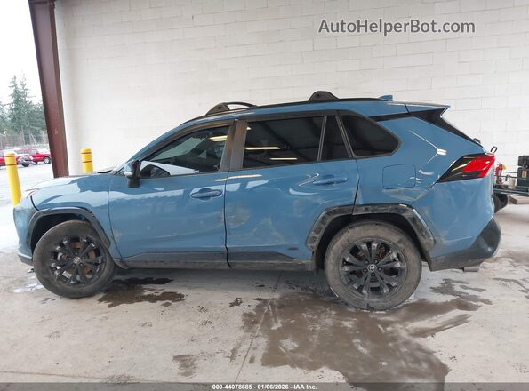 4T3T6RFV3NU081260 2022 TOYOTA RAV4 HYBRID Синий Панорамный вид салона 360°