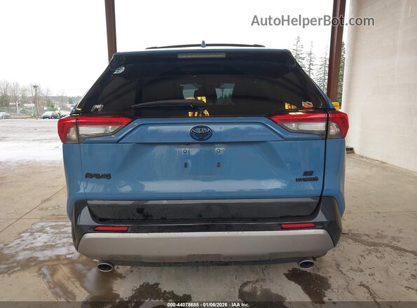 4T3T6RFV3NU081260 2022 TOYOTA RAV4 HYBRID Синий 