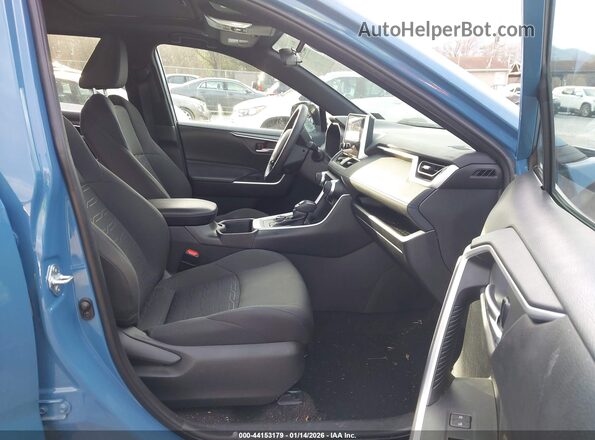 4T3T6RFV9RU149910 2024 TOYOTA RAV4 HYBRID Синий Вид салона спереди