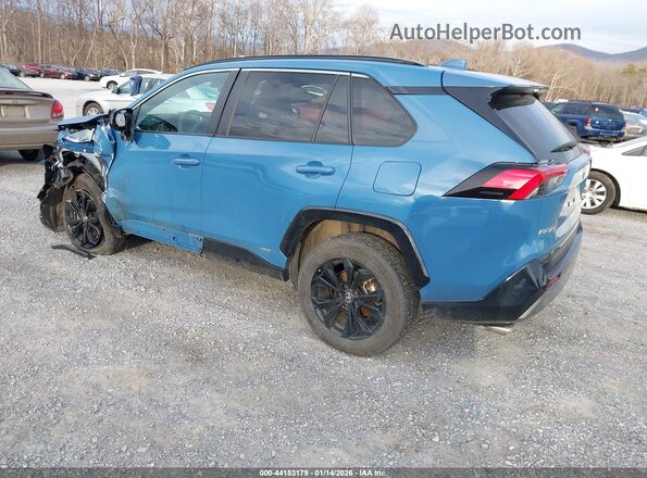 4T3T6RFV9RU149910 2024 TOYOTA RAV4 HYBRID Синий Задняя левая четверть