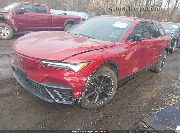 4W5KHNRL2RZ512642 2024 ACURA ZDX Red Przód lewy