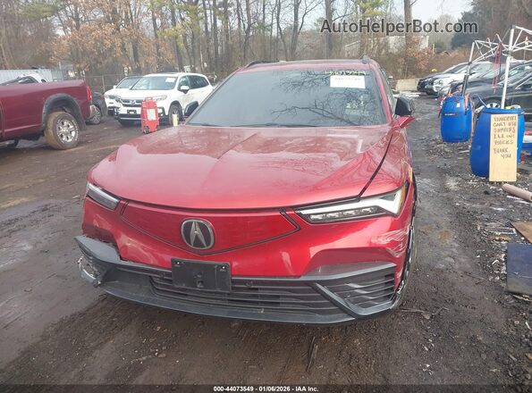 4W5KHNRL2RZ512642 2024 ACURA ZDX Red Widok zestawu wskaźników