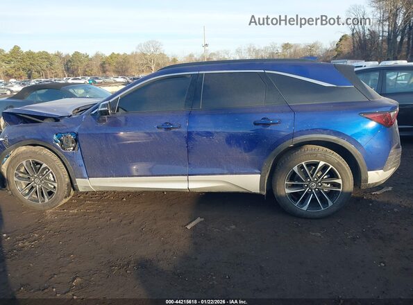 4W5KHNRL5RZ509301 2024 ACURA ZDX Синий Панорамный вид салона 360°