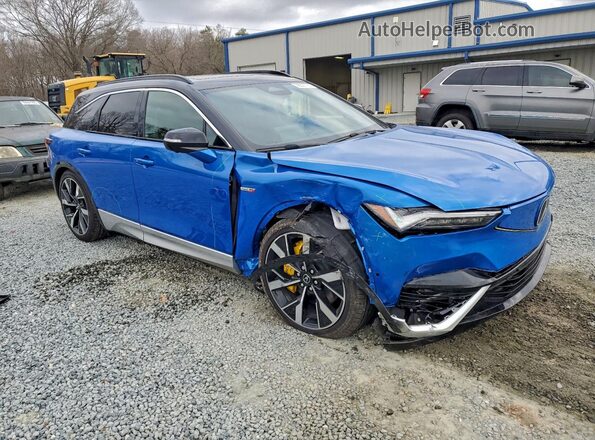 4W5XHPRL0RZ517968 2024 ACURA ZDX Синий Передняя правая четверть
