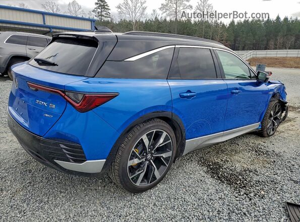 4W5XHPRL0RZ517968 2024 ACURA ZDX Синий Задняя правая четверть