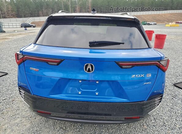 4W5XHPRL0RZ517968 2024 ACURA ZDX Синий Вид сзади