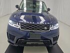 2019 Land Rover Range Rover Sport Hse Синий vin: SALWR2RU8KA862566