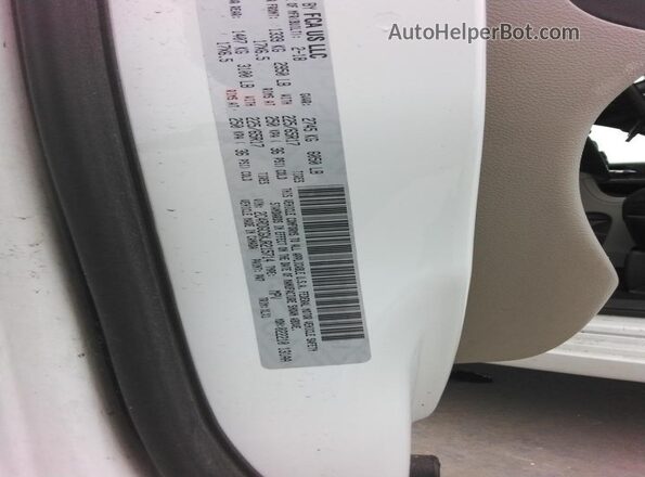 2C4RDGCGXJR215714 2018 DODGE CARAVAN Белый 