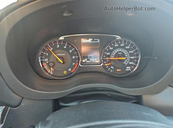 JF1VA1C61K9820987 2019 SUBARU WRX Красный Вид щитка приборов