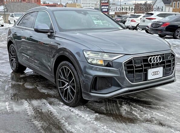WA1EVAF19LD025211 2020 AUDI Q8 Gray წინა ხედი