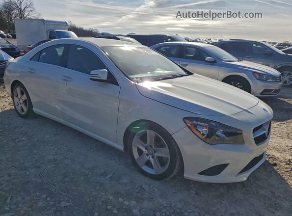 WDDSJ4GB7GN349311 2016 MERCEDES-BENZ CLA-CLASS Белый Вид спереди