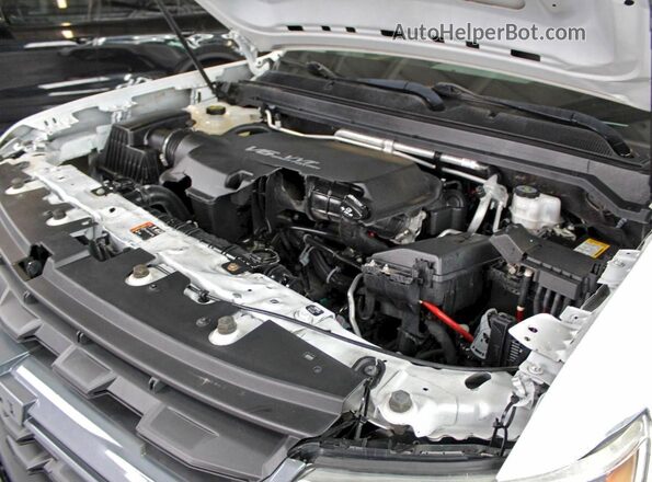 1GCGTBEN9M1100684 2021 CHEVROLET COLORADO Белый Вид панели приборов