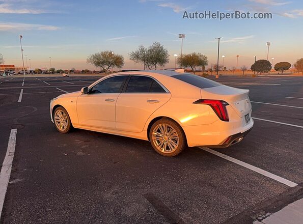 1G6DF5RK3L0139547 2020 CADILLAC CT4 Белый Передняя правая четверть