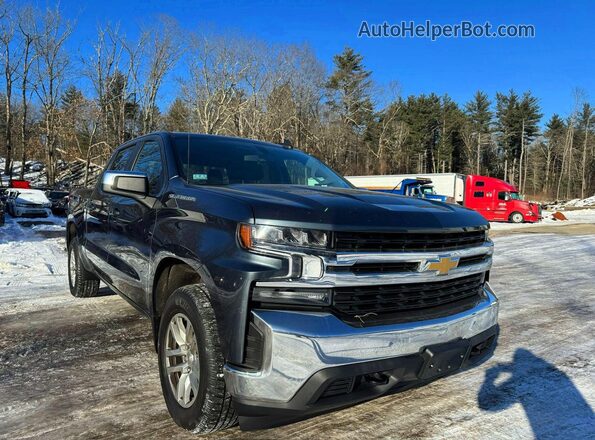 3GCUYDED8MG157015 2021 CHEVROLET SILVERADO Серый Задняя левая четверть