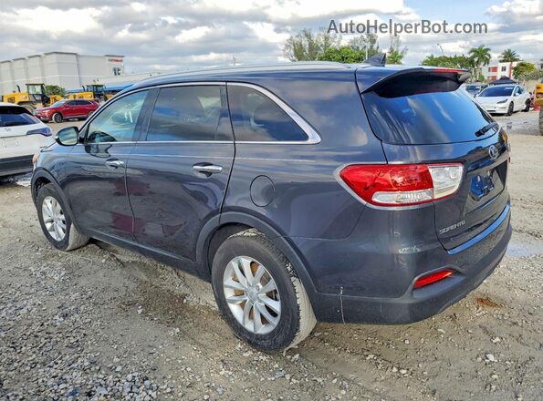 5XYPG4A38JG344438 2018 KIA SORENTO Угольный Задняя правая четверть