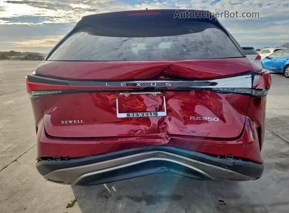 2T2BAMBA6RC051004 2024 LEXUS RX 350 Red წინა სალონის ხედი