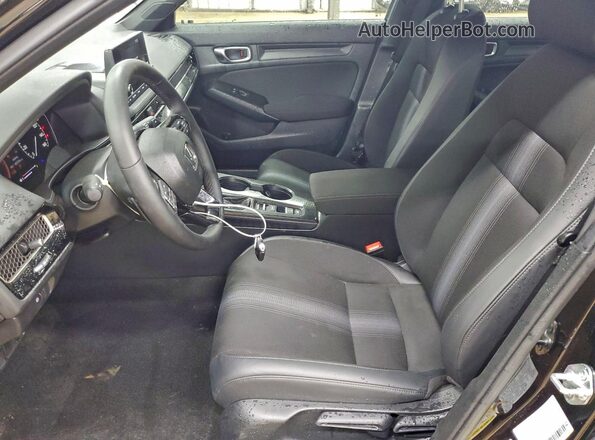 2HGFE2F51TH527864 2026 HONDA CIVIC Черный Вид салона спереди