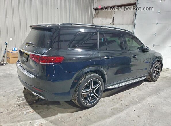 4JGFF5KE4NA668203 2022 MERCEDES-BENZ GLS Черный Передняя правая четверть