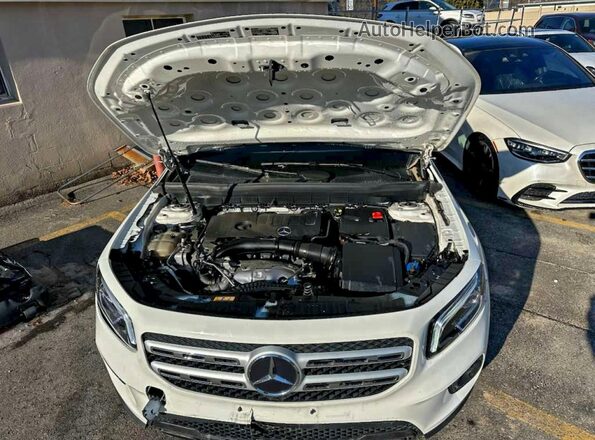 W1N4M4GBXNW195347 2022 MERCEDES-BENZ GLB-CLASS Белый Вид задних сидений