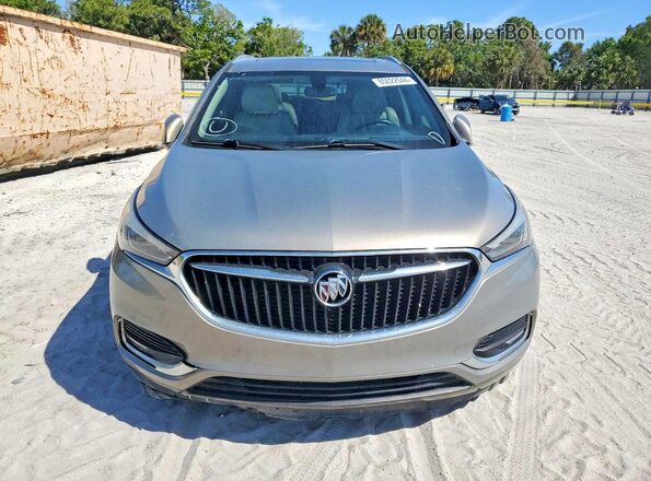 5GAERBKW1JJ142802 2018 BUICK ENCLAVE Brown Widok z tyłu