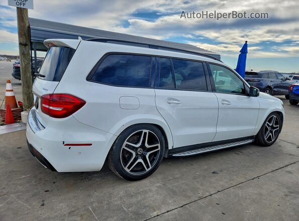 4JGDF7DEXJB028792 2018 MERCEDES-BENZ GLS White წინა მარჯვენა