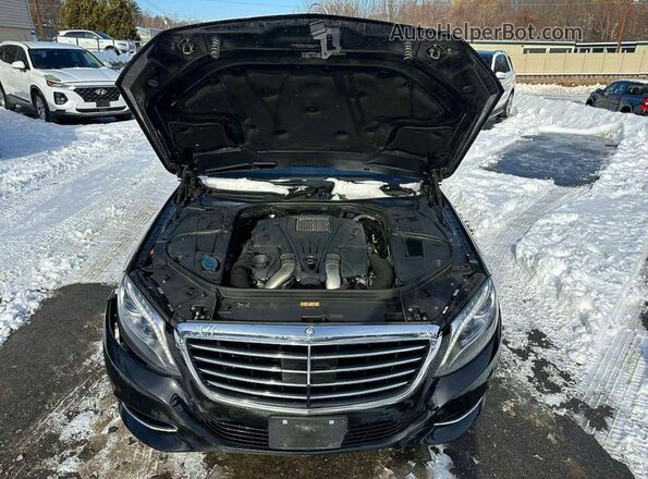 WDDUG8FB3GA225611 2016 MERCEDES-BENZ S Черный Вид задних сидений