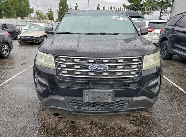 1FM5K7B84GGA04108 2016 FORD FORD EXPLORER Black Widok z tyłu