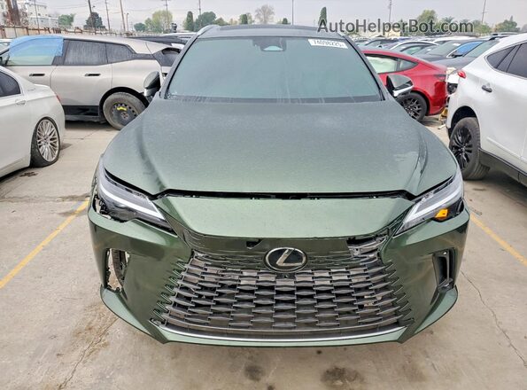 2T2BAMBA9RC041454 2024 LEXUS RX 350 Green Հետևի տեսք