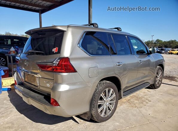 JTJHY7AX9G4214873 2016 LEXUS LX570 Серый Передняя правая четверть