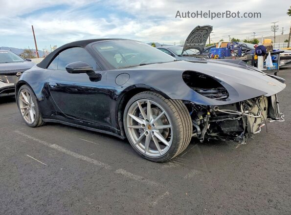 WP0CA2A93MS239717 2021 PORSCHE 911 Black წინა ხედი