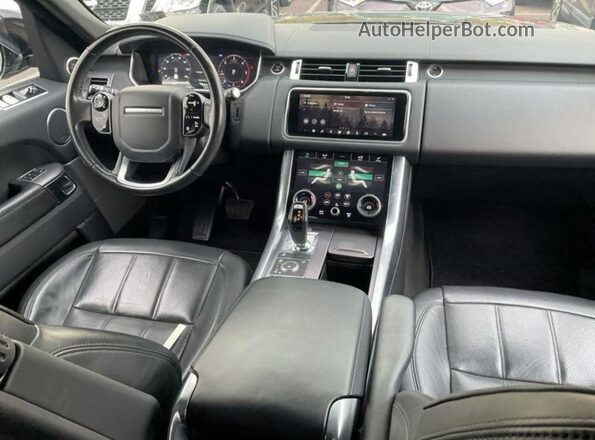 SALWR2RK8JA181756 2018 LAND ROVER RANGE ROVER Black Widok tylnych siedzeń