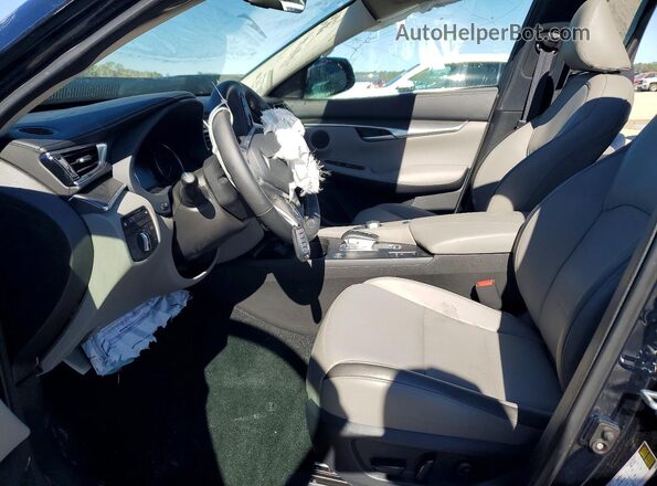 3PCAJ5BB3SF109604 2025 INFINITI QX50 Blue Vista del salpicadero