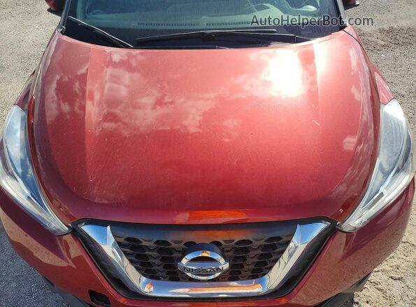 3N1CP5CU6JL538472 2018 NISSAN KICKS Red Շարժիչի բաժամունքի տեսք