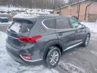 2019 Hyundai Santa Fe Se Серый vin: 5NMS2CAD1KH057946