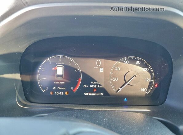 5FNRL6H68SB056119 2025 HONDA ODYSSEY Silver Widok zestawu wskaźników