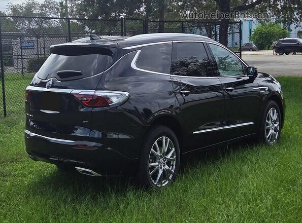 5GAERBKW2PJ190253 2023 BUICK ENCLAVE Черный Передняя правая четверть