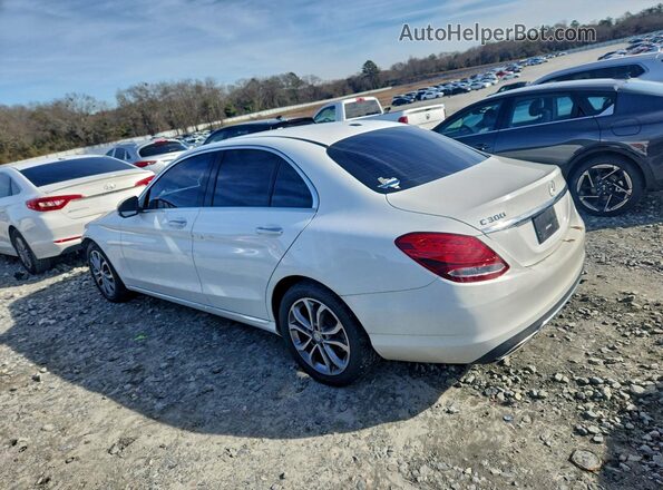 55SWF4JB0GU157389 2016 MERCEDES-BENZ C White უკანა მარცხენა