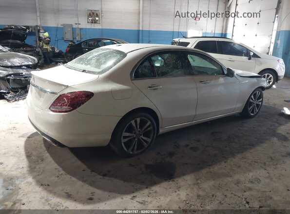 55SWF4JB0HU219553 2017 MERCEDES-BENZ C-CLASS White უკანა მარჯვენა