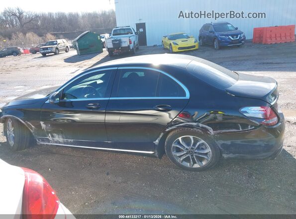 55SWF4JB1JU239297 2018 MERCEDES-BENZ C-CLASS Черный Панорамный вид салона 360°