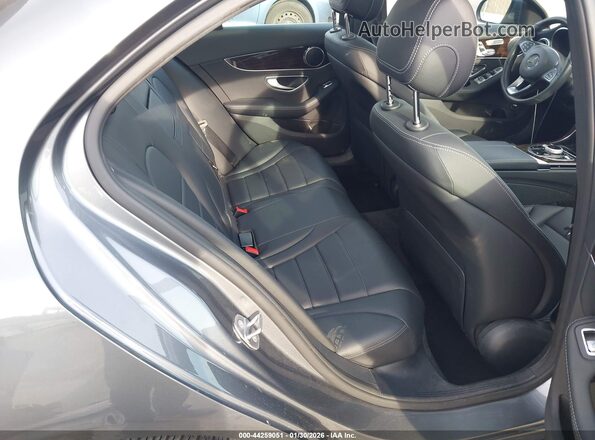 55SWF4JB3HU211236 2017 MERCEDES-BENZ C-CLASS Серый Вид наклейки с VIN-кодом