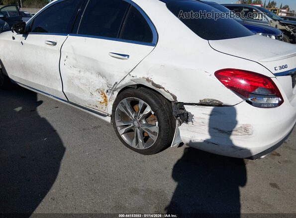 55SWF4JB4GU102587 2016 MERCEDES-BENZ C-CLASS White Դիմացի տեսք