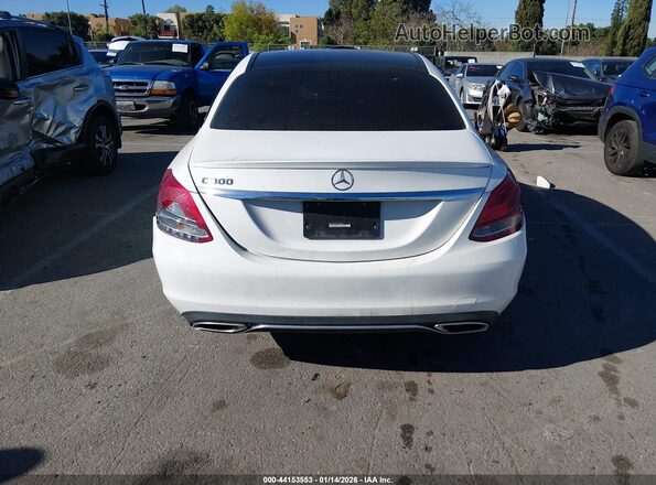 55SWF4JB4GU102587 2016 MERCEDES-BENZ C-CLASS White 