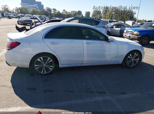 55SWF4JB4GU102587 2016 MERCEDES-BENZ C-CLASS White Սալոնի 360 աստիճան տեսք