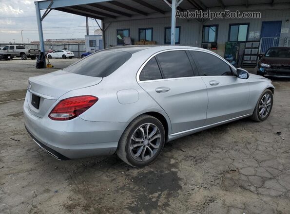 55SWF4JB5GU171790 2016 MERCEDES-BENZ C Silver უკანა მარჯვენა