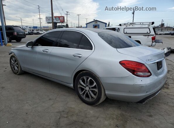 55SWF4JB5GU171790 2016 MERCEDES-BENZ C Silver უკანა მარცხენა