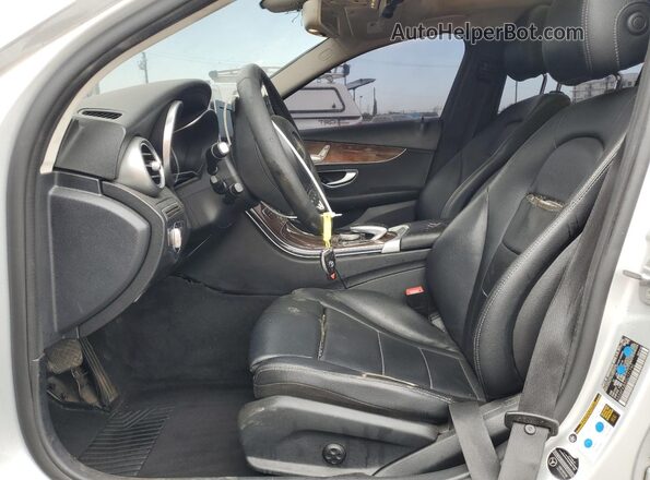 55SWF4JB5GU171790 2016 MERCEDES-BENZ C Silver წინა სალონის ხედი